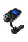 Автомобільний FM-модулятор T10 з Bluetooth, підтримка MP3, microSD, AUX, USB, чорний