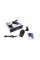 Автомобільний FM-модулятор T10 з Bluetooth, підтримка MP3, microSD, AUX, USB, чорний