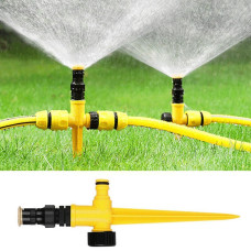 Спринклерний розпилювач Lawn Sprinkler 360° для газону та городу, система поливання, дощівник