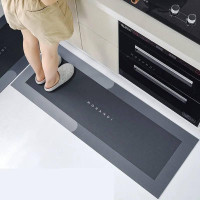 Влаговпитывающий коврик 50×80 см для ванной и кухни Нескользящий моющийся коврик с диатомовой резиной