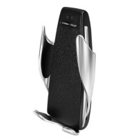 Автомобильный держатель телефона с беспроводной зарядкой Smart Sensor S5 ∙ подставка