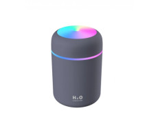 Мини увлажнитель воздуха с подсветкой – ночником H2O USB, 300 мл