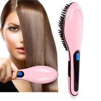 Электрическая расческа выпрямитель для волос Fast Hair Straightener HQT-906 выравнивание расческой