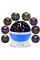 Вращающийся ночник проектор звездное небо 3D Star Master Dream QDP01 круглый