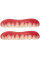 Знімні вініри для зубів Perfect smile veneers з кейсом. Голлівудська посмішка накладні зуби, капи, накладки для зубів верх, низ