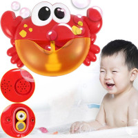 Краб детская игрушка для ванны Bubble Crab музыкальная игрушка-генератор пены на присосках с мыльными