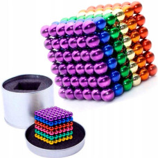 Кольоровий Веселка Rainbow Mix colour 216 кульок 5мм в боксі