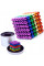 Кольоровий Веселка Rainbow Mix colour 216 кульок 5мм в боксі