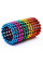 Кольоровий Веселка Rainbow Mix colour 216 кульок 5мм в боксі