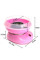 Мини аппарат для сладкой ваты Cotton Candy Maker GCM-520, Розовый, Машинка для сахарной ваты 500W, Сладкая