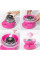 Мини аппарат для сладкой ваты Cotton Candy Maker GCM-520, Розовый, Машинка для сахарной ваты 500W, Сладкая