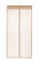 Антимоскитная сетка на магнитах Magic Mesh Beige 90Х210 см раздвижная магнитная москитная штора от насекомых