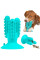 Жевательная игрушка для собак Bronzedog PetFun Dental кактус для чистки зубов на присоске с отверстием