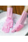 Перчатки губка с ворсинками для мытья посуды, универсальные Kitchen Gloves, Силиконовые перчатки с щеткой