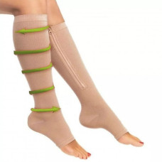Компрессионные гольфы от варикоза Zip Sox, облегающие лечебные чулки, носки для фиксации лодыжек Зип Сокс