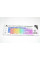 Дротова клавіатура Yelandar AN-T20 USB RGB з підсвіткою, мембранна, 104 клавіші, White