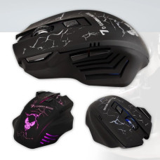 Дротова ігрова миша GAMING MOUSE X7 з LED-підсвіткою і 7 кнопками, 1.5 м, чорна