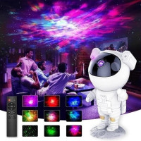 Детский лазерный ночник-проектор звездного неба Sky Star Astronaut Lamp с пультом ДУ