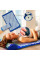 Килимок масажний із подушкою Acupressure Mat для розслаблення, зняття стресу та болю