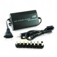 Зарядка для ноутбука 120W + автомобильная зарядка от прикуривателя 12V