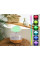 Нічник-зволожувач Cloud Rain Humidifier з ефектом дощу, LED-підсвіткою й USB-живленням