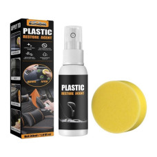 Засіб для відновлення пластику авто JoyPro Plastic Restore Agent, спрей 30 мл із губкою