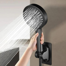 Насадка для душу високого тиску 5 режимів Water Saving Shower з функцією економії води та кнопкою стоп