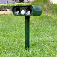 Ультразвуковий відлякувач тварин Solar Animal Repeller на сонячній батареї для захисту ділянки