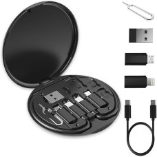 Портативний багатофункціональний набір USB і Type-C адаптерів із підставкою