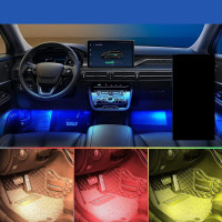Автомобильная RGB LED подсветка LED AMBIENT HR-01678