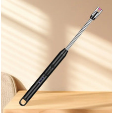 Запальничка електрична USB з акумулятором BBQ чорна