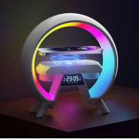 Нічник акумуляторний Light Sound Machine XM-X63 з RGB-підсвіткою й бездротовою зарядкою