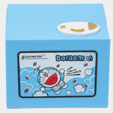 Скарбничка дитяча інтерактивна DORAEMON на батарейках для монет, розвивальна іграшка для дітей