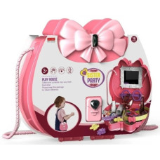 Набір дитячої косметики Kids Pretend Toy Bag з дзеркалом і сумочкою рожевий, розвивальна іграшка