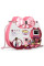 Набір дитячої косметики Kids Pretend Toy Bag з дзеркалом і сумочкою рожевий, розвивальна іграшка