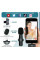 Петличний бездротовий мікрофон з адаптером Lightning/Type-C K9 Wireless Lavalier