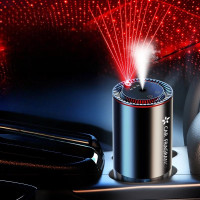 Автомобільний зволожувач повітря з ароматерапією та LED підсвіткою зоряного неба Ocean, 50 мл