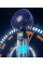 Вентилятор портативний складаний з LED-дисплеєм і тримачем для телефона акумуляторний