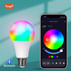 Лампа LED Wi-Fi Bluetooth 9 Вт, 16 млн кольорів, керування через програму Tuya