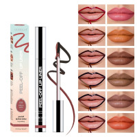 Підводка для губ матова Peel-Off Lip Liner відтінок червоно-коричневий