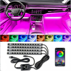 Стрічка світлодіодна салонна RGB з керуванням через застосунок і 16 млн кольорів APP