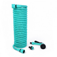 Поливочный шланг садовый EXPANDABLE GARDEN HOSE K-100FT 30 м с пульверизатором