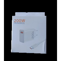 Быстрозаряжающий USB адаптер кабель USB TypeC 200W поддержка PD USB