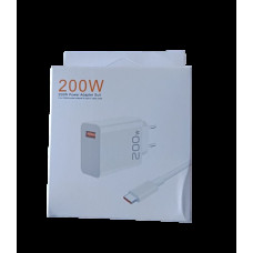 Быстрозаряжающий USB адаптер кабель USB TypeC 200W поддержка PD USB