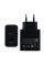 Сетевой адаптер для быстрой зарядки 35W с выходами USB-C и USB-A, поддержка Power Delivery, чёрный