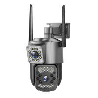 Вулична Камера відеоспостереження SC03 V380pro, під'єднання через Wi-Fi/LAN