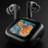 Беспроводные наушники LX-10 TWS с Bluetooth 5.4, LED-дисплеем, активным шумоподавлением ANC и ENC