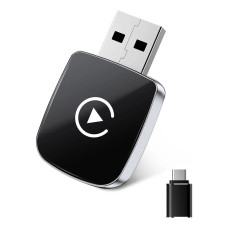 Беспроводной адаптер CarPlay и Android Auto с USB Type-C, поддерживает автоматическое подключение