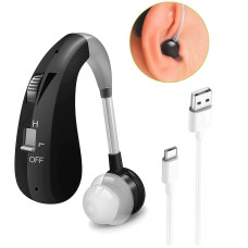 Слуховий підсилювач цифровий з акумулятором і USB Tecnologia Audifono Gold