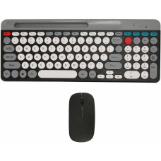 Бездротовий комплект клавіатура та миша ZYG 806 Bluetooth 2.4G з акумулятором і слотом для телефона